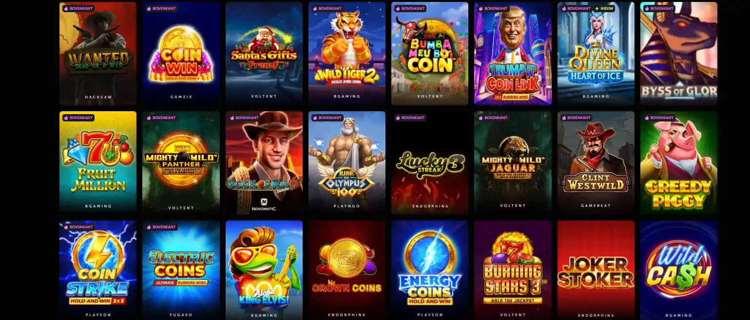 instasino casino gokkasten